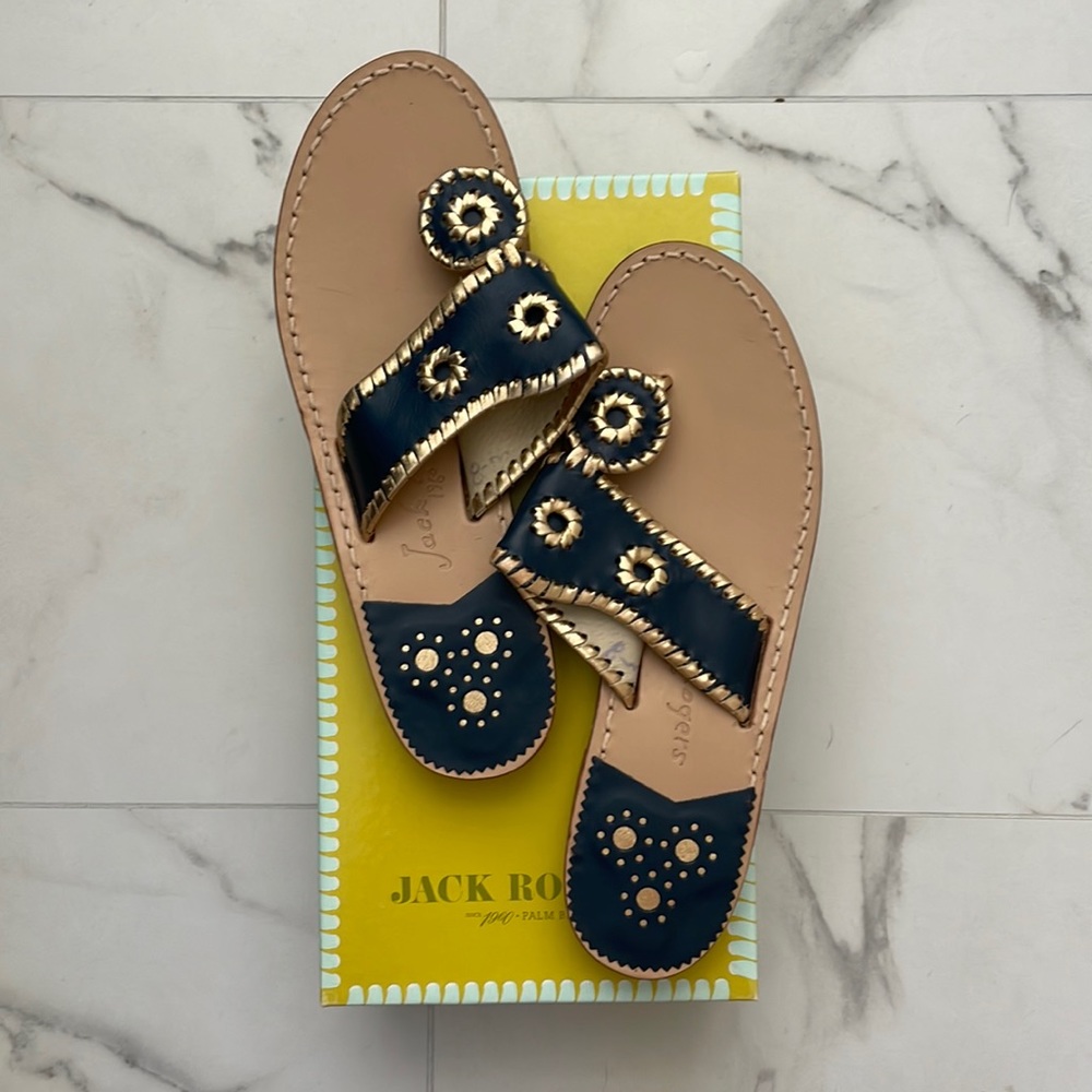 Jack Rodgers midnight navy and gold
